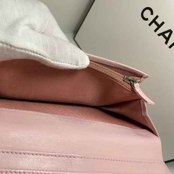 Chanel quilted vintage flap long wallet - Picture 8 of 16